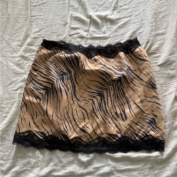 Urban Outfitters Mini Slip Skirt - Picture 3 of 4